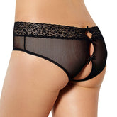 QUEEN LINGERIE - CULOTTE AVEC OUVERTURE DOS S/M